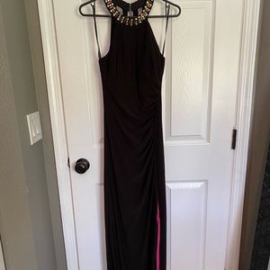 B. Darlin floor length prom dress
